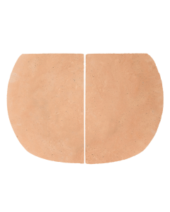 2-piece Pizza Stone for Pizza Oven 
