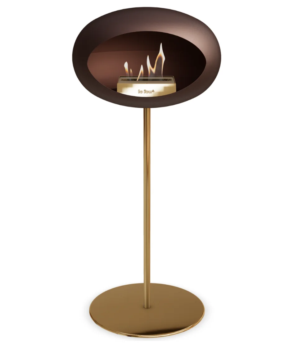 Feminine fireplace for indoor