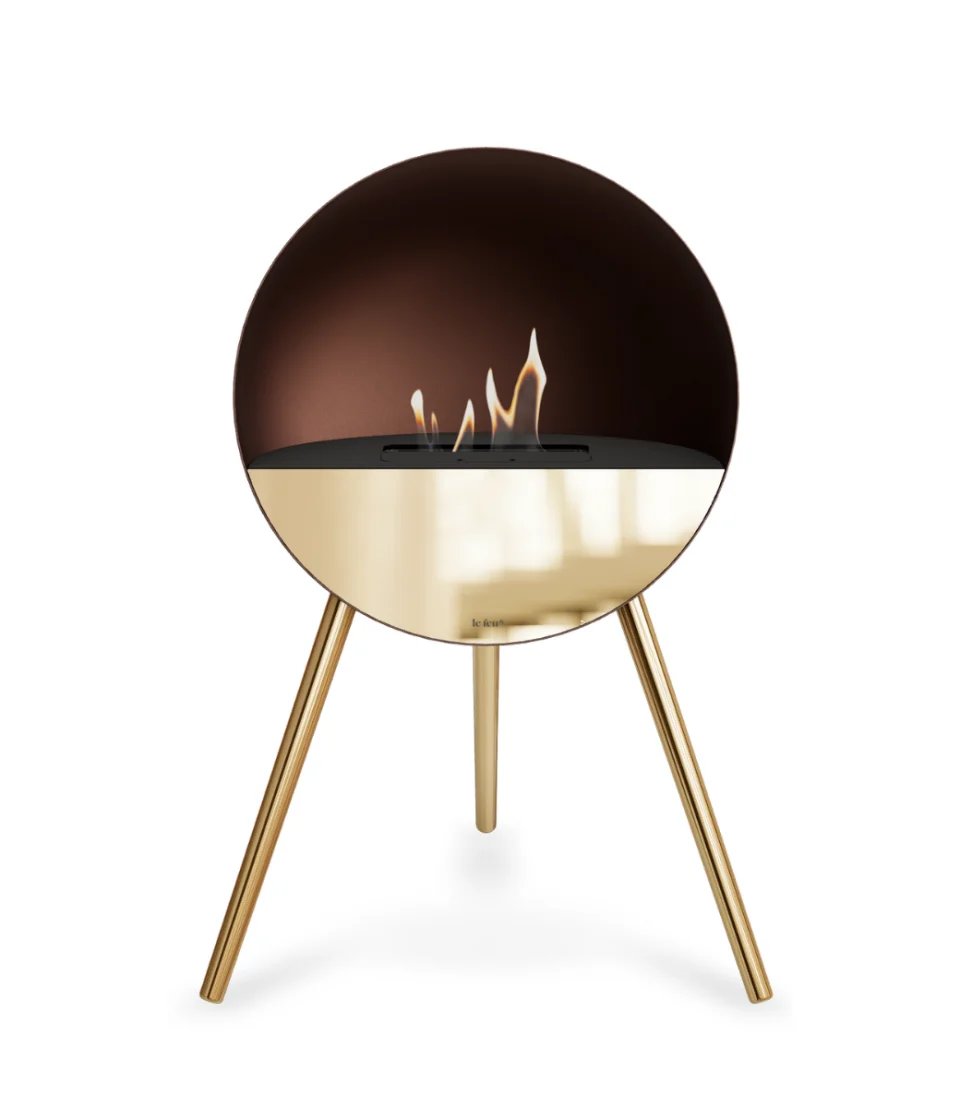 Mocca Eye with rosegold details