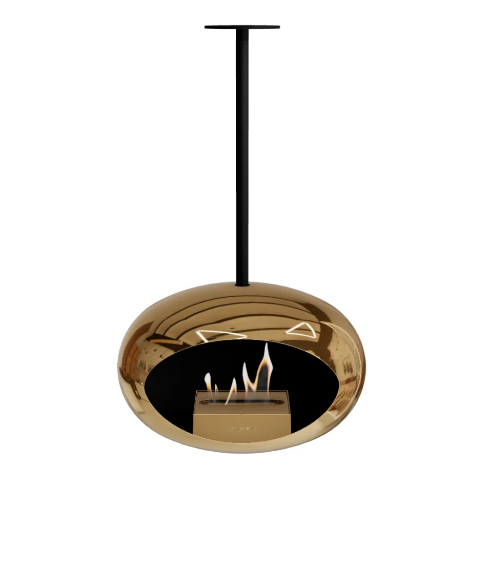 Fireplace with no flooring space 