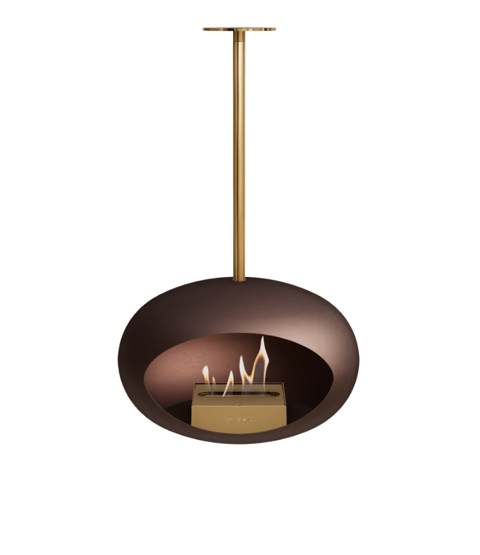 Fireplace with no flooring space