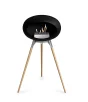 Round bio fireplace 